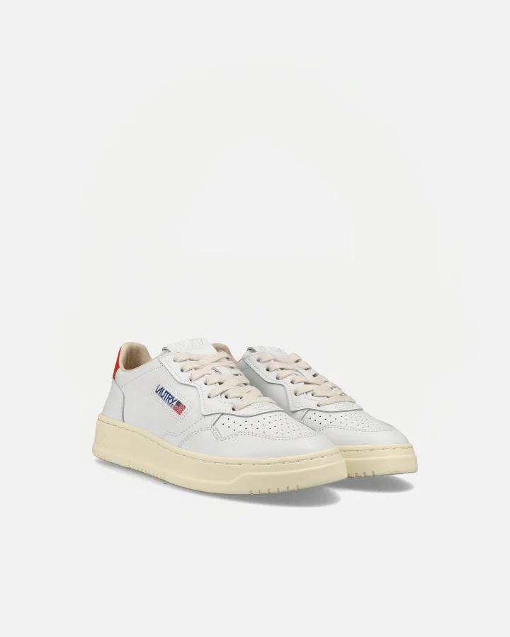 LOW SNEAKER 80's | White/ Orange - Image 4