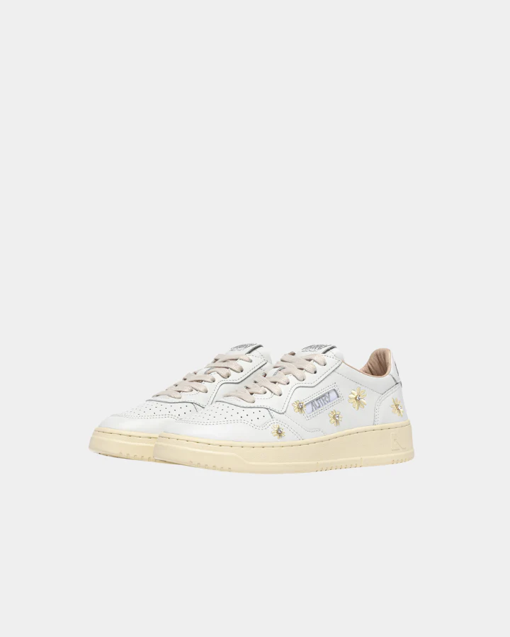 LOW SNEAKER 80's WE01 | Flower White/ Rutabaga - Image 4