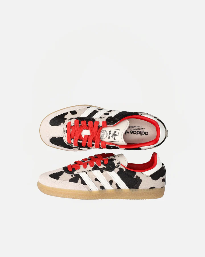 SAMBA OG W KI6956 | Cow Print/ Aurora Coffee / Off White - Image 4