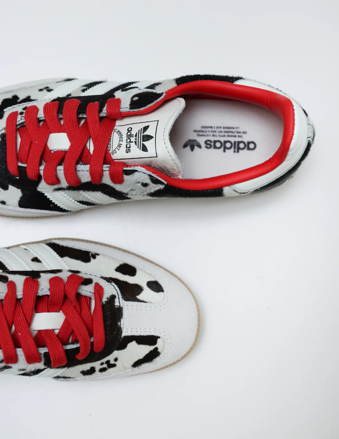 SAMBA OG W KI6956 | Cow Print/ Aurora Coffee / Off White - Image 7